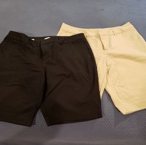 2-for-1 deal! Liz Claiborne Bermuda shorts
